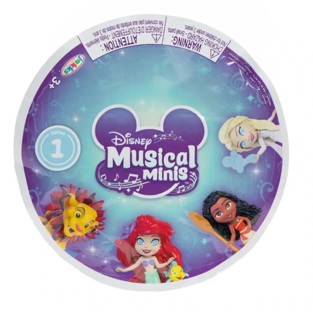 Disney Musical Minis Series 1 Blind Collectible Item Figure & Musical Base